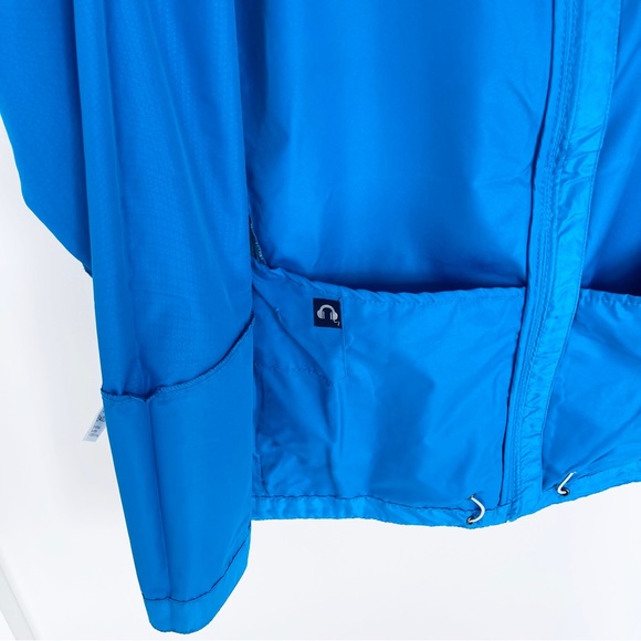 North End Ash City Hooded Jacket Audio Access Rool-Away Hood - Picture 6 of 14